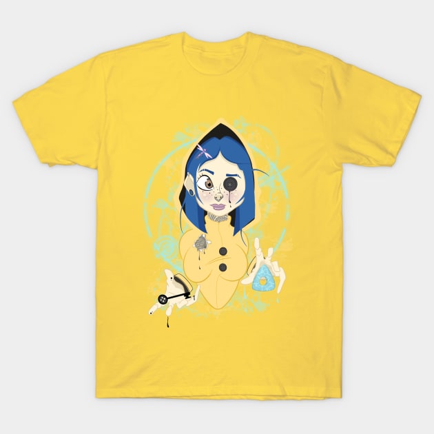 Coraline jones T-Shirt by marko0z